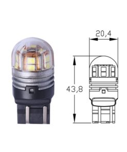 JW Speaker LED P21/5W S25 BAY15d RED Brake Tail Light Bulb