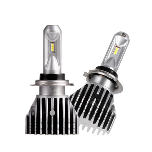 H7 LED Headlight Bulbs 6SMD No Fan 6000K 9-32V 40W 4000LM